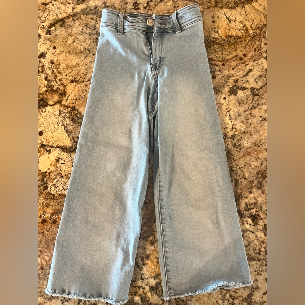 Zara Girls Wide Leg Jeans